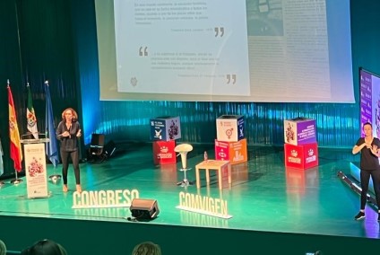 Elisa Tarazona en el congreso Comunicación Violencia de género1